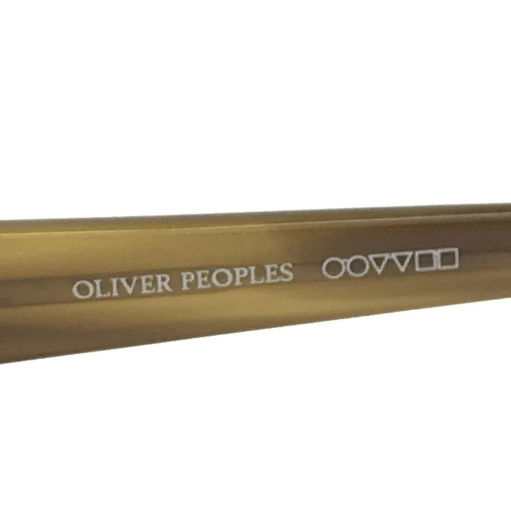 Oliver Peoples Eyeglasses Frames Boon OT Brown Rectangular Full Rim 55-17-135